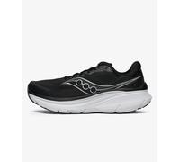 Saucony Tenis de correr Guide 19 para hombre, Negro/Plateado, 11.5