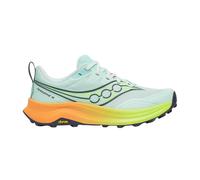 Saucony Zapatillas de trail Peregrine 16 para mujer Aqua/Citron Talla 37,5