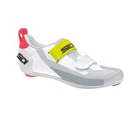 Zapatillas SIDI T-5 Air Blanco Gris Amarillo, Talla 41 - EUR