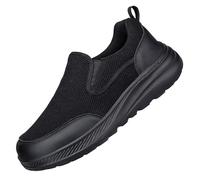 Zapatillas sin cordones para hombre, acolchadas, suela gruesa sin caída, almohadillas metatarsianas, zapatos para caminar, gimnasio, entrenamiento, caminar, correr, gimnasio, tenis sin cordones