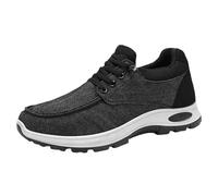 Zapatillas sin cordones para hombre, antideslizantes, con parte inferior suave, mocasines para correr, tenis de verano de tela transpirable, zapatos casuales ligeros para exteriores, a la moda