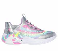Zapatillas sin cordones: Unicorn Dreams Starry Lite Niña Talla 31. Color Plata