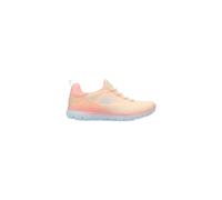 Skechers - 150269 Zapatilla Deportiva para Mujer con Plantilla Memory Foam™ y Sistema sin Cordones - Comodidad, Estilo y practicidad para el día a día Mujer Color: Coral Talla: 41