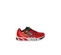Skechers 400137n Rdbk, Zapatillas, Rojo Sintético Negro Amarillo Ribete, 23 EU