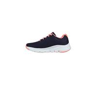 Zapatillas skechers arch fit - big appea mujer navy mesh/coral tr 36