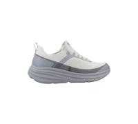 Skechers Tenis para mujer Bobs Skillz Blanco y Azul Talla 36