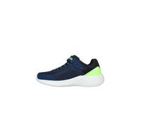 Zapatillas skechers bounder navy & lime synthet niño 31