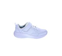 Skechers Zapatos deportivos niños Bounder Power Study Blanco sintético con ribete blanco 35 EU