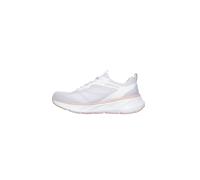Skechers Edgeride Power Flow, Zapatillas Mujer, White Knit/Natural Trim, 38 EU