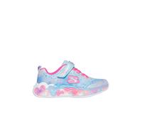 Skechers niña S-Lights: Eternal Heart Lights en Azul Claro, talla 33.5