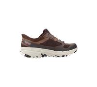 Skechers GO Run Trail Altitude 2.0 Ravine para Mujer, Tela de Piel marrón y Naranja, 41.5 EU