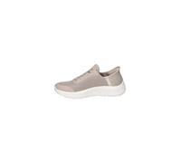 Skechers, Grand Entry, Zapatillas sin Cordones para Mujer Go Walk Flex, Gris Topo, 37 EU
