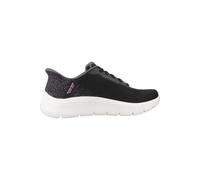 Skechers Zapatillas Go Walk Flex Slip Ins Mujer Negro/Blanco Talla 38