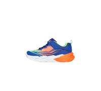Zapatillas skechers lights flex-glow ultra niño azul/naranja 35