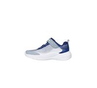 Skechers Microspec Advance, Zapatillas, Navy, Gray, & White Textile/Navy Synthetic, 31 EU