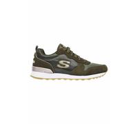 Skechers Zapatillas para mujer OG 85 Goldn Gurl ante oliva nylon/malla detalle oro rosado 41 EU