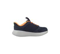 Skechers Zapatillas Go Run 400 V2 Turbo-Brisk Sintético Azul marino, ribetes naranja/lima Niño 9.5 UK