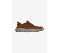 Skechers Garza DuranSneaker para Hombre, Piel sintética marrón Oscuro, 45.5 EU