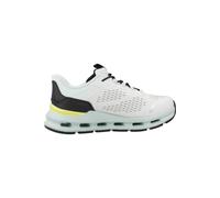 Skechers Niñas Glide-Step + Vista Lane Slip-In ENTRENADOR, White Synthetic/Black/Turquoise Trim, 36 EU