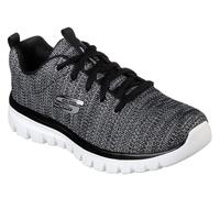 Zapatillas Skechers Sport Para Mujeres Graceful Twisted Fortune Color Negro