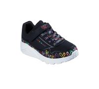 Zapatillas Skechers Street Uno Lite Heart Craze Para Niñas 314091L BKMT