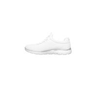 Skechers Summits, Zapatillas Mujer, White Mesh Silver Trim, 39.5 EU