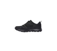 Zapatillas skechers summits-suited mujer black leather/ mesh/ dur 35.5
