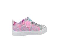 SKECHERS Zapatillas deportivas 'TWINKLE SPARKS - UNDERWATER' lavanda / rosa / plata / blanco, Talla 21