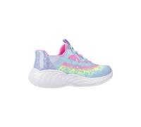 Skechers Unicorn Dreams-Starry Lite - Tenis para niña pequeña y Grande, Lavender/Multi, 3 Little Kid