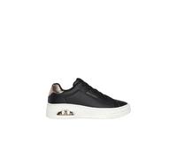 Skechers Uno Court, Zapatillas de Deporte Mujer, Cuero Negro Oro Rosa Duraleather, 38 EU