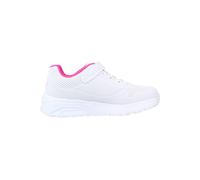 Skechers Uno Lite, Zapatillas Unisex niños, White Pink, 32 EU