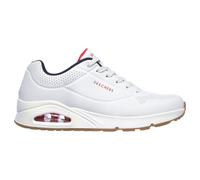 Skechers Uno Stand On Air, Zapatillas Hombre, White Durabuck Navy Red Trim, 42 EU