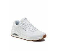 Skechers Uno Stand On Air, Zapatillas Hombre, White Durabuck Trim, 45 EU