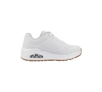 Skechers Uno Stand On Air, Zapatillas Niños, White Synthetic Trim, 30 EU
