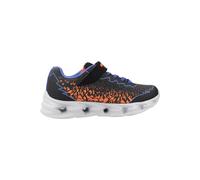 Skechers Boys, Zapatillas Unisex niños, Black Synthetic Blue Orange Trim, 30 EU