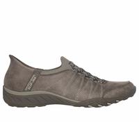 Skechers Slip-ins: Breathe-Easy - Home-Body en Taupeoscuro, talla 38, Vegan