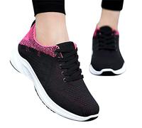 Zapatillas Sneakers Mujer Zapatillas 24 Horas Mujer Deportives Transpirables Atlético Trekking Zapatos de Verano para Mujer Adecuado para viajes de ocio y vacaciones todos los días