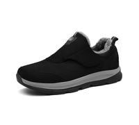 Zapatillas térmicas de Invierno sin Cordones, Extra Anchas, cómodas, Antideslizantes, Informales, con Plantillas Acolchadas para Usar Todo el día. para Correr
