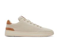 TOMS Trvl Lite 2.0 Low, Zapatillas Hombre, Fog Tan Recycled Cotton Canvas Suede, 40 EU