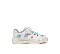 Zapatillas transpirables con luces LED Skylin Niña Talla 35. Color Blanco