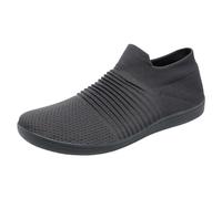 Zapatillas Trekking Hombre Verano Zapatos Deportivos para Hombre, Nuevo patrón, Color sólido, Suela Gruesa, Parte Inferior Plana, cómodos, Antideslizantes, Zapatos Casuales (Grey, 44)