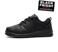 Zapatillas Umbro Ashfield Junior Con Cordones Para Regreso A Clases Negras
