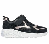 Skechers Uno Lite Metallic Burst, Zapatillas, Black, 31 EU