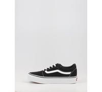 Vans Ward Platform, Zapatillas Niñas, Canvas Black White, 35 EU