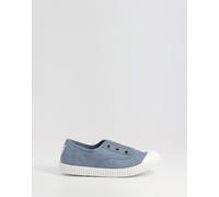 Calzados Victoria Zapatillas 1915 106627 Inglesas Lona DREC Elástico Refuerzo puntera Niños Azul 31