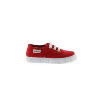 victoria Zapatillas Unisex 1915 Lona & Cordones Blancos 106613 para Niños Rojo 33
