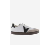 Calzados Victoria Zapatillas Berlín Ciclista efecto piel y serraje Blanco 43