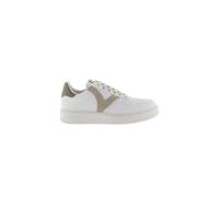 victoria Zapatillas Unisex Madrid Efecto Piel & Piezas Color En Contraste & Puntera Perforada 1258201 para Adulto Taupe 38
