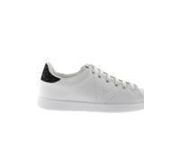 victoria Zapatillas Tenis Piel & Trasera Glitter & Logotipo Perforado 1125104 para Mujer Negro 40