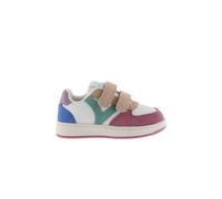 victoria Basket Unisex Tiempo Efecto Piel & Piezas Multicolor Serraje & Tiras Adherentes 1124116 para Niños Rosa 33